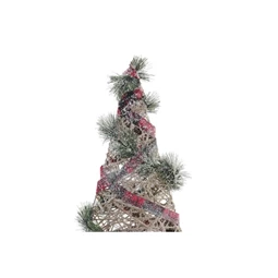 Dekoráció fenyő LED-es 40x15x60 cm