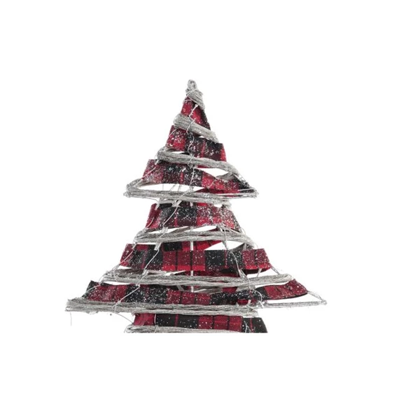 Dekoráció fenyő LED-es 46x14x60 cm