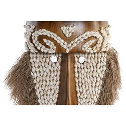 Dekoráció fonott álarc 30x10,5x53 cm