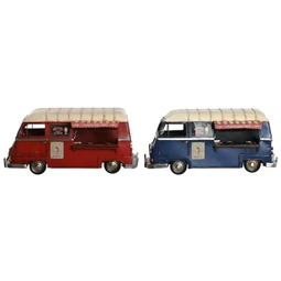 Dekoráció furgon 33x17x16 cm 2 féle