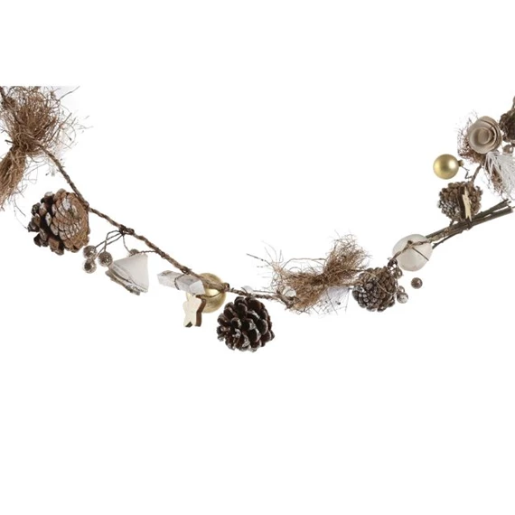 Dekoráció fenyő girland 10x10x150 cm