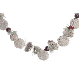 Dekoráció girland tobozos 8x8x150 cm