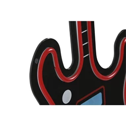 Dekoráció gitár LED-es 28x1,5x63 cm