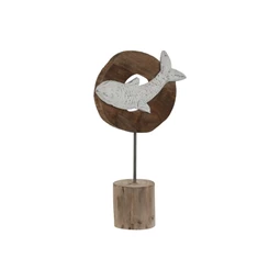 Dekoráció hal 23x10x42 cm