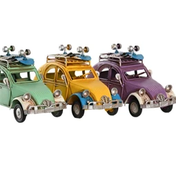 Dekoráció jármű autó 16,5x7x9 cm 3 féle