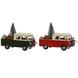 Dekoráció jármű 26,5x12x19 cm 2 féle