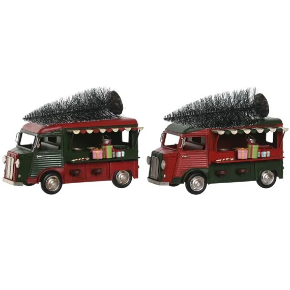 Dekoráció jármű 26x14,5x20 cm 2 féle