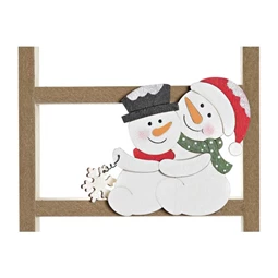 Dekoráció létra 14x2x45 cm