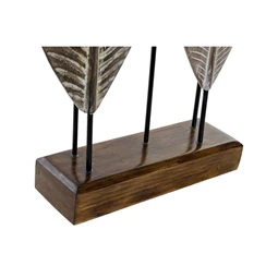 Dekoráció leveles 33x10x81 cm