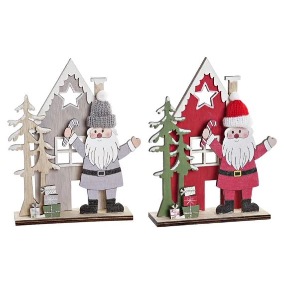 Dekoráció mikulás 15x4x20 cm 2 féle