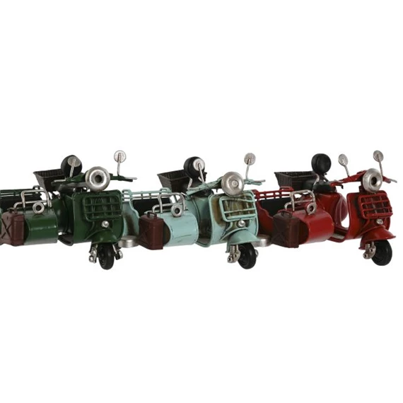 Dekoráció robogó 11,5x9x7,5 cm 3 féle