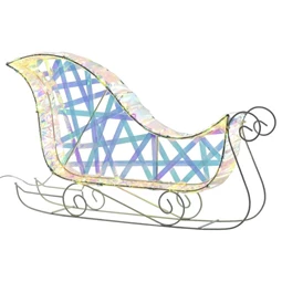 Dekoráció szán 45 LED-es 55x10x30 cm