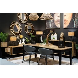 Dekoráció szarv 10x10x51 cm