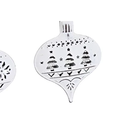 Dekoráció szett akasztós 22x8x3 cm 2 féle S/6