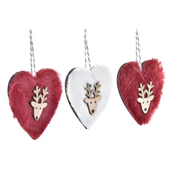 Dekoráció szett akasztós 21x8x1 cm 2 féle S/3