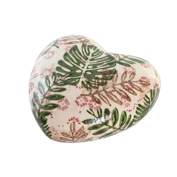 Dekoráció szív 11x11x4 cm