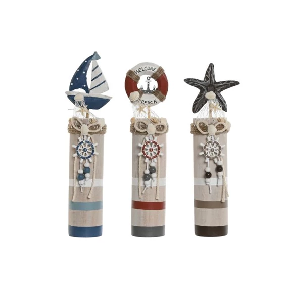 Dekoráció tengeri 5x7x27 cm 3 féle