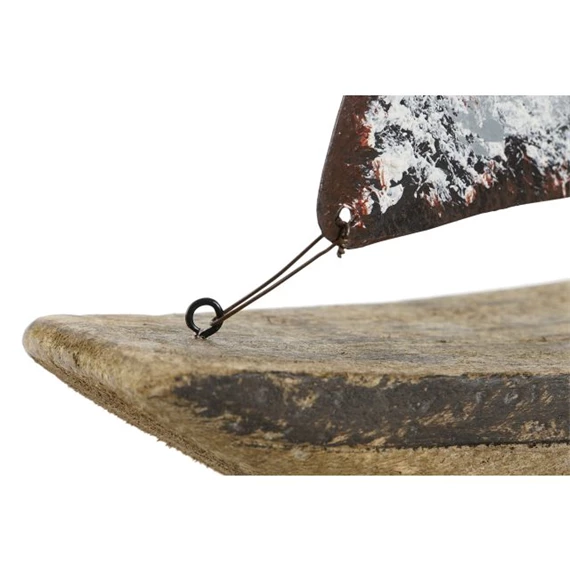 Dekoráció vitorlás 35,3x8x46,5 cm