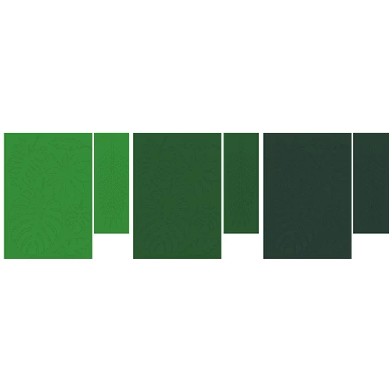 Dekorációk aloha - trópusi levelek, mix S/21