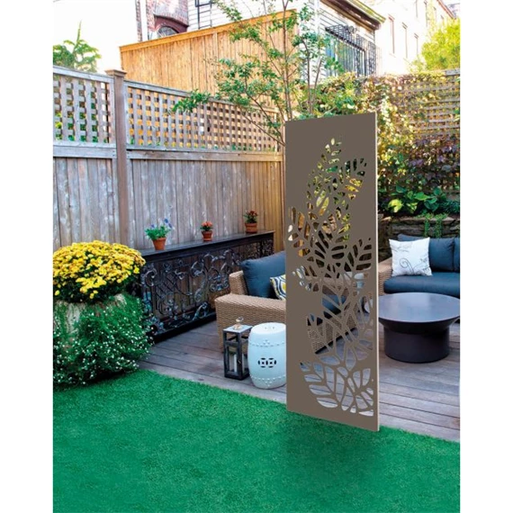 Dekorációs panel levél mintával 0,6x1,5 m