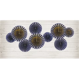Dekorációs rozetták tengerészkék S/4