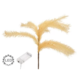 Díszfű csokor LED-es, szárított 105 cm