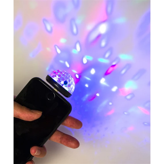 Diszkógömb iPhone készülékhez