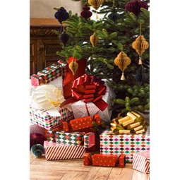 Dekorációs masni DIY világos arany 30 cm