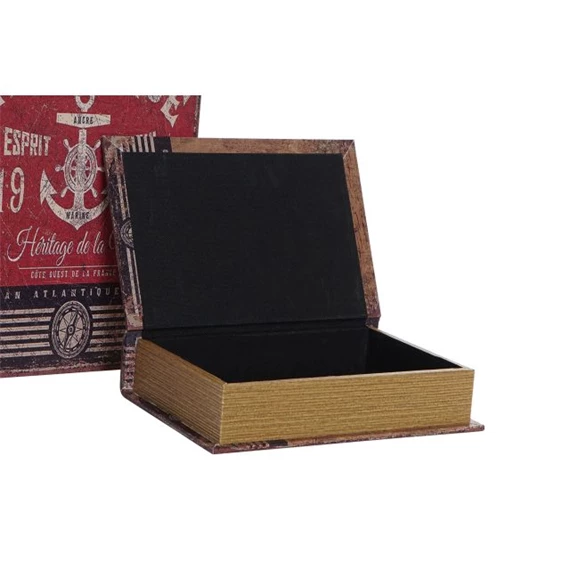 Doboz szett horgony mintával 24x7x32 cm S/3