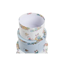 Doboz szett kerek 37,5x37,5x18 cm S/10