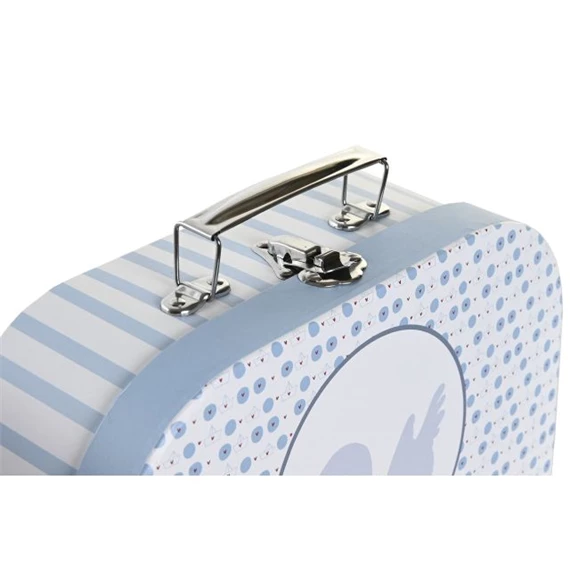 Doboz szett, kacsás kisbőrönd 28x9,5x20 cm S/3