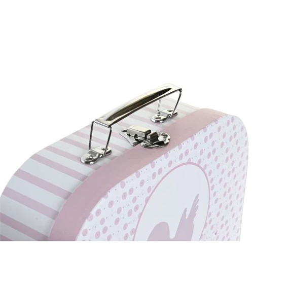 Doboz szett, kacsás kisbőrönd 28x9,5x20 cm S/3