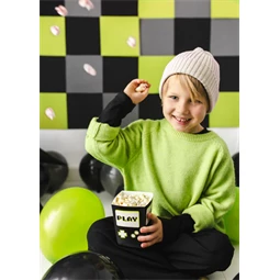 Dobozok popcornhoz play 7x7x12 cm mix S/6
