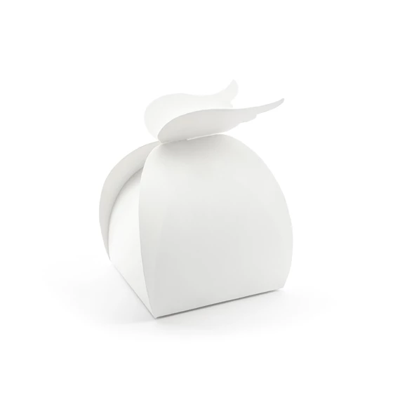 Dobozok szárnyak fehér 8,5x14,5x8,5 cm S/10