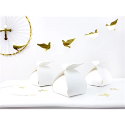 Dobozok szárnyak fehér 8,5x14,5x8,5 cm S/10