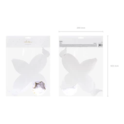 Dobozok szárnyak fehér 8,5x14,5x8,5 cm S/10