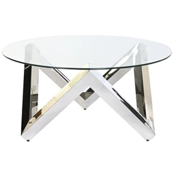 Dohányzóasztal 90x90x45 cm