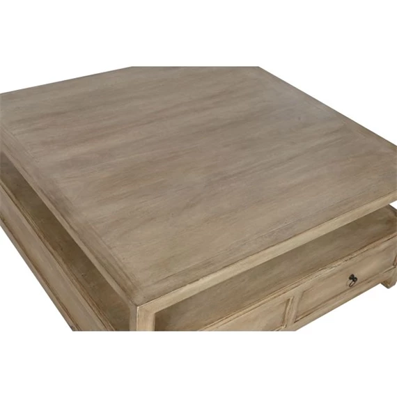 Dohányzóasztal fiókkal 100x100x45 cm