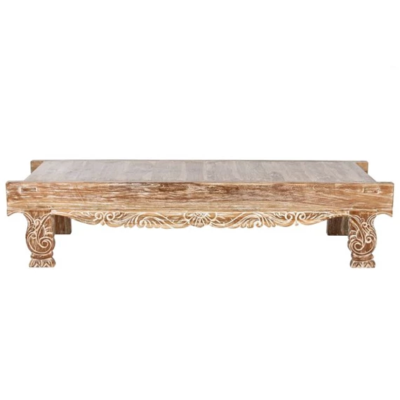 Dohányzóasztal mintás 200x70x45 cm