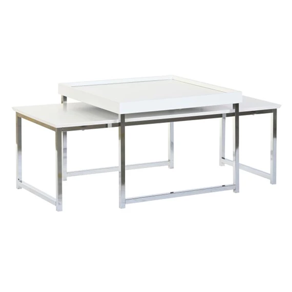 Dohányzóasztal szett 110x48x45 cm S/2