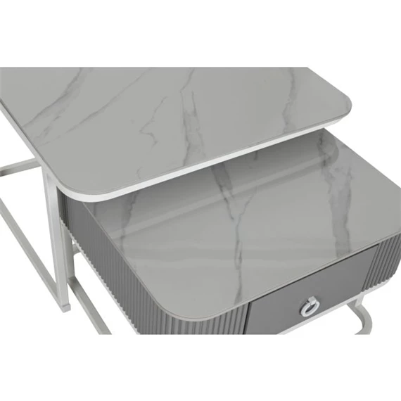 Dohányzóasztal szett 70x70x45 cm S/2