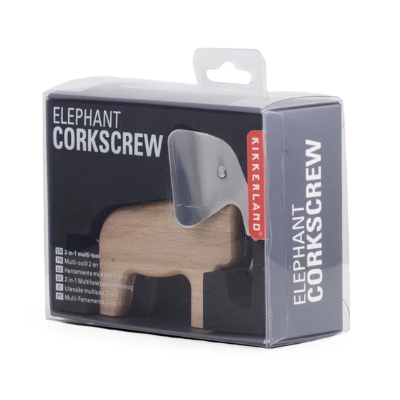 Dugóhúzó, elefánt 4,3x9,5x11,8 cm