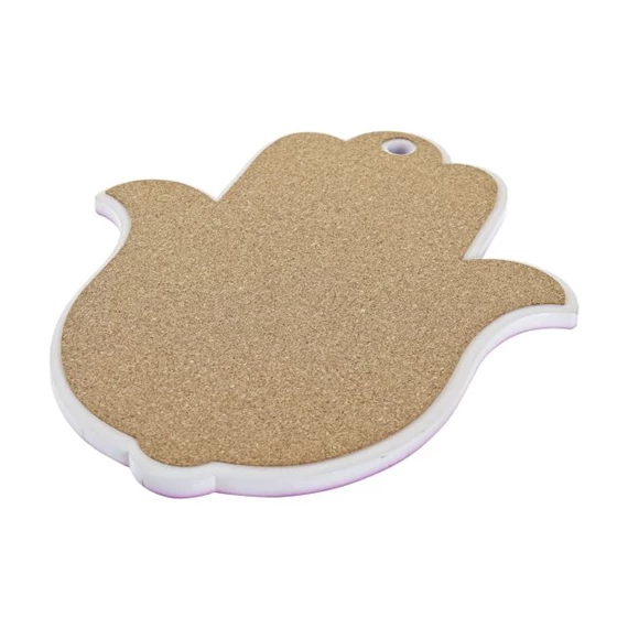 Edényalátét kéz mintás 18x23x1 cm 4 féle