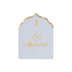 Eid mubarak szalvéták 16x13,5 cm S/12