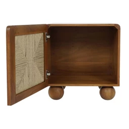 Éjjeliszekrény fonott 50x40x50 cm