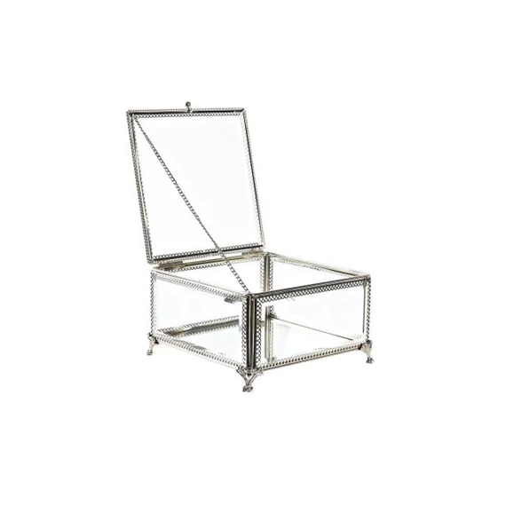 Ékszertartó fényes 16x16x10 cm