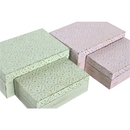 Ékszertartó szett 15x10x6 cm 2 féle S/2