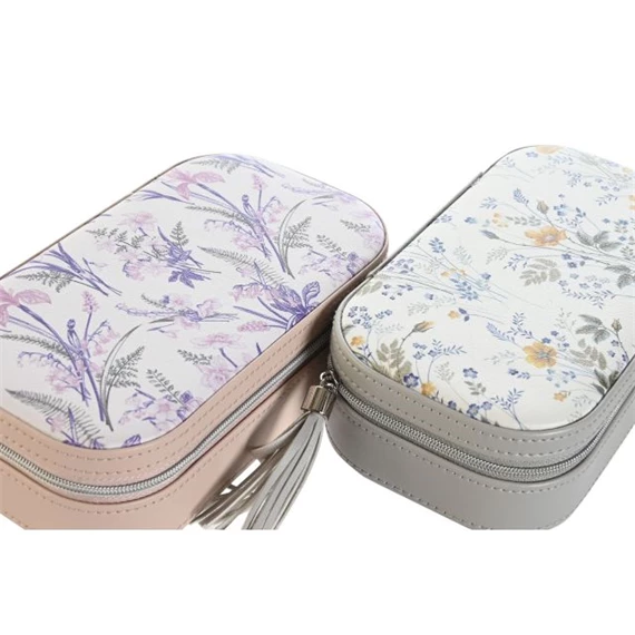 Ékszertartó tükörrel 18,5x10x5 cm 2 féle