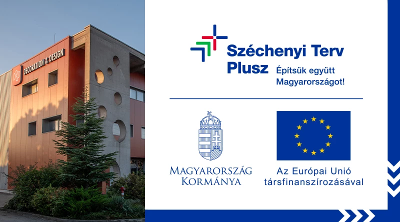 Élvonalbeli technológiai megoldások bevezetése a Decoration & Design Kft-nél