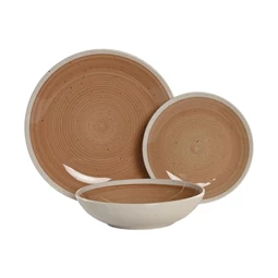 Étkészlet 27x27x3 cm S/18